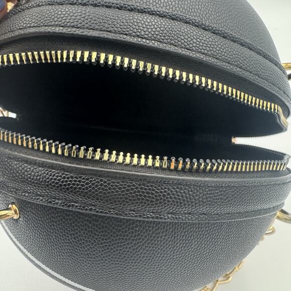 Basketball Shoulder Women Messenger Bag Purse Tote Mini Crossbody Round Handbag - Picture 5 of 6